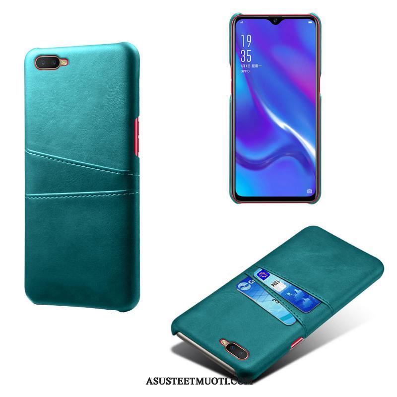 Oppo Rx17 Neo Kuori Kuoret Puhelimen Liiketoiminta Nahkakotelo Suojaus