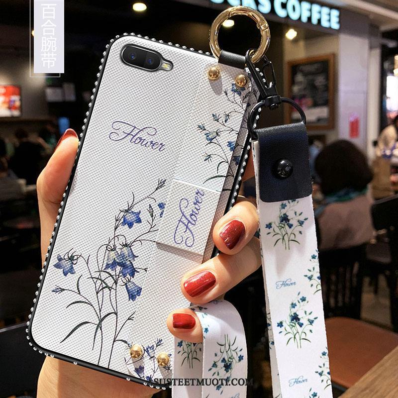 Oppo Rx17 Neo Kuori Kuoret Tuki Puhelimen All Inclusive Kotelo Rhinestone Inlay