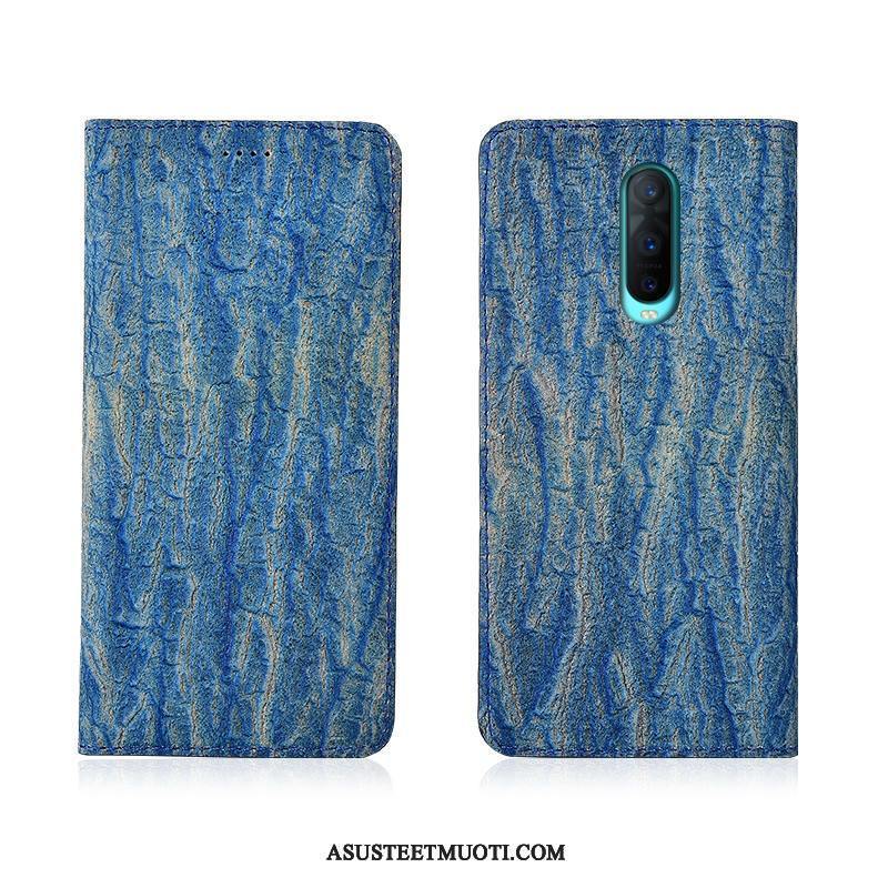 Oppo Rx17 Pro Kuoret Silikoni Puu Musta Suojaus Murtumaton