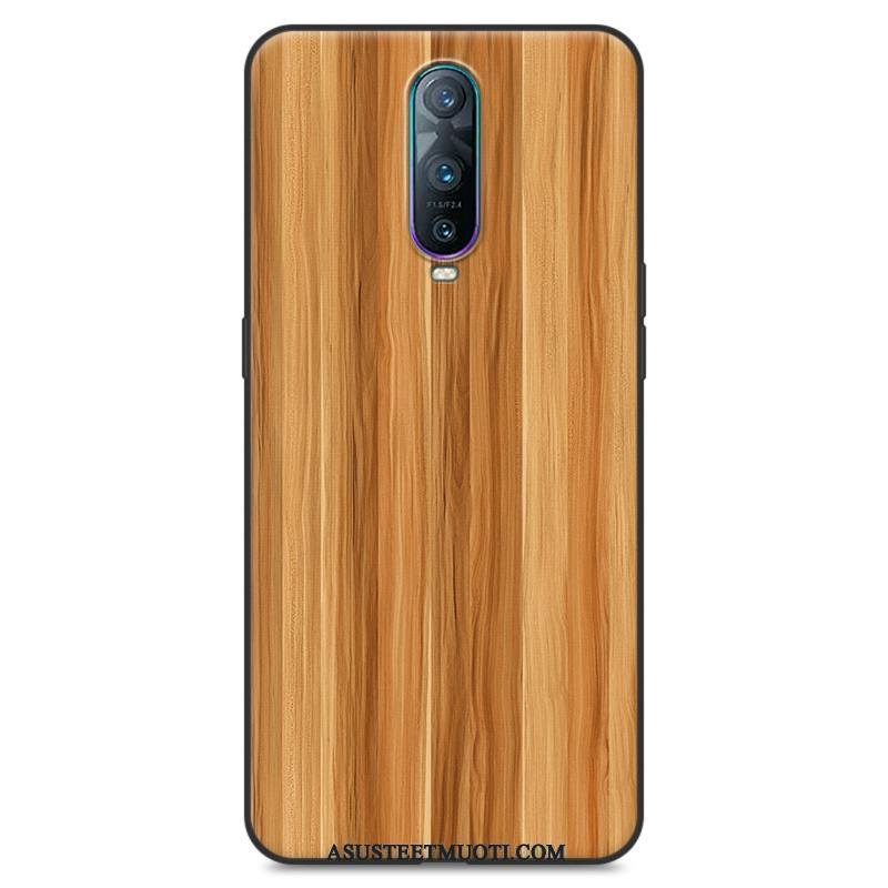 Oppo Rx17 Pro Kuori Kuoret Murtumaton Puulajit Suojaus Yksinkertainen Puhelimen