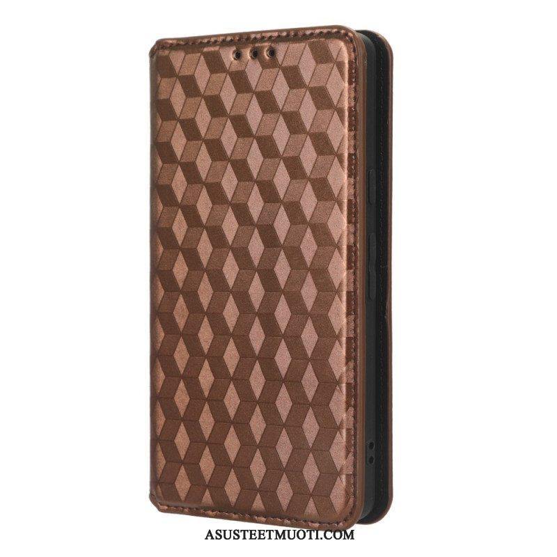 Puhelinkuoret Google Pixel 7A Kotelot Flip 3d Kuvio