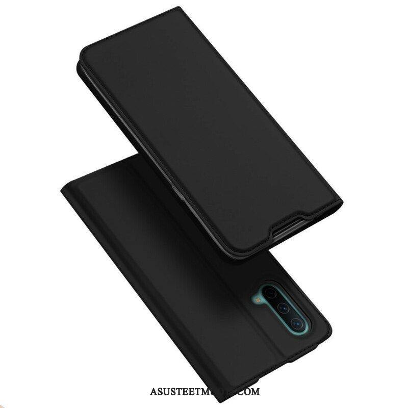 Puhelinkuoret OnePlus Nord CE 5G Kotelot Flip Skin Pro Dux Ducis