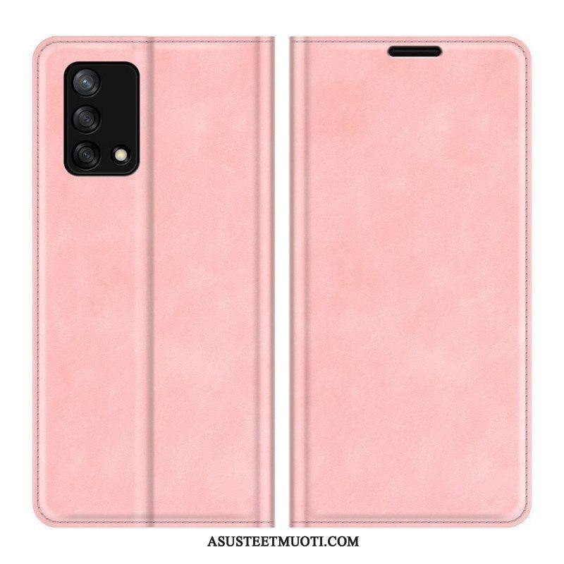 Puhelinkuoret Oppo A74 4G Kotelot Flip Ihon Kosketus