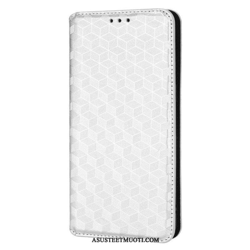 Puhelinkuoret Oppo Find X5 Pro Kotelot Flip 3d Diamond Leather Effect