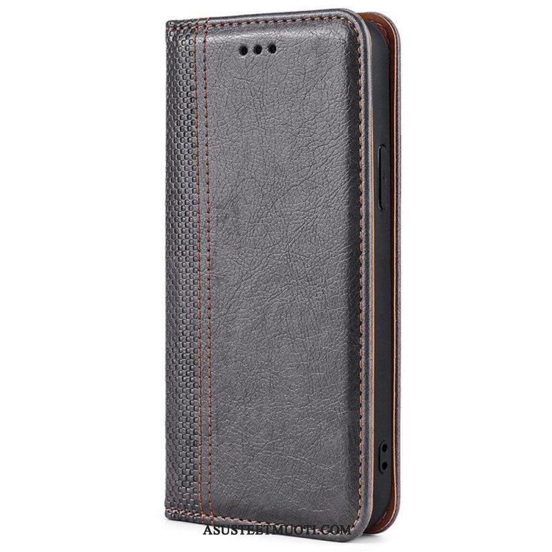 Puhelinkuoret Oppo Reno 8 Kotelot Flip Vintage Keinonahkaa