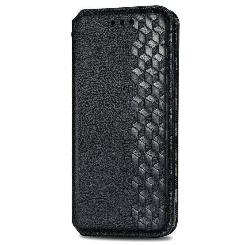 Puhelinkuoret Poco X3 / X3 Pro / X3 NFC Kotelot Flip Nahkaefekti Diamond Texture