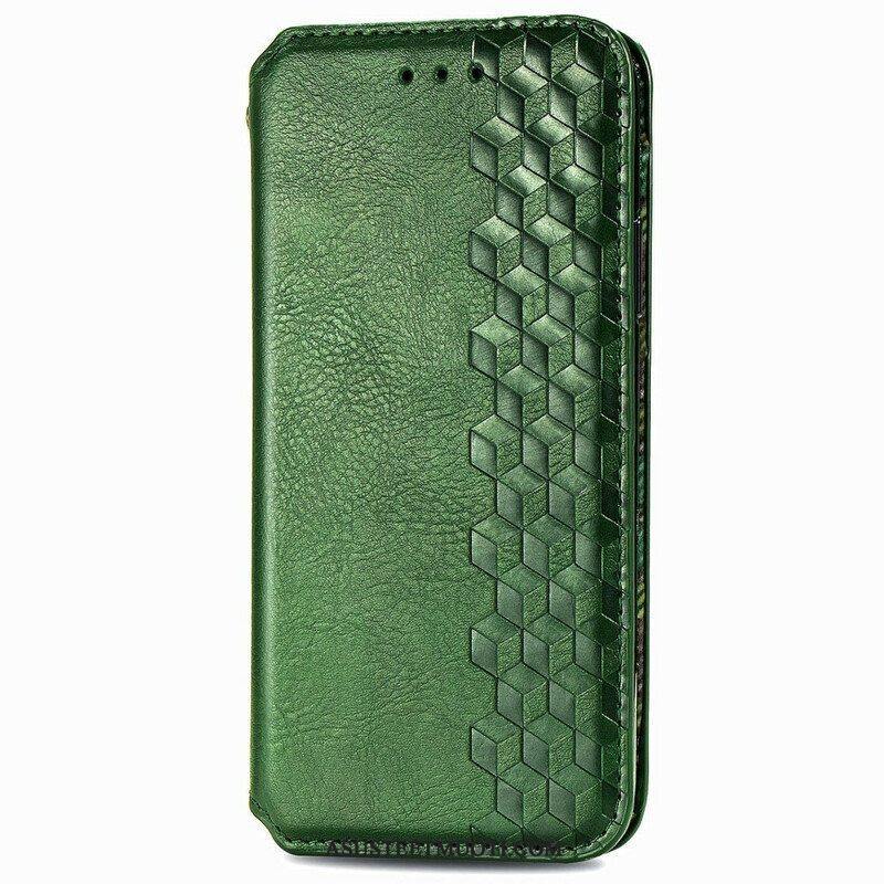 Puhelinkuoret Poco X3 / X3 Pro / X3 NFC Kotelot Flip Nahkaefekti Diamond Texture