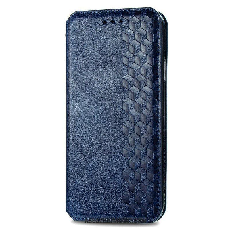 Puhelinkuoret Poco X3 / X3 Pro / X3 NFC Kotelot Flip Nahkaefekti Diamond Texture