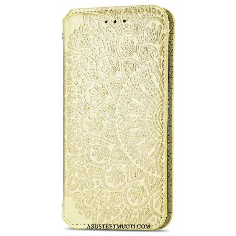 Puhelinkuoret Samsung Galaxy A13 5G / A04s Kotelot Flip Mandala