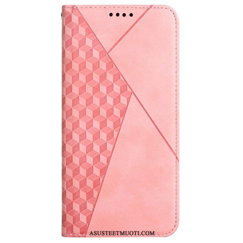 Puhelinkuoret Samsung Galaxy A53 5G Kotelot Flip Style Nahka 3d-kuvio
