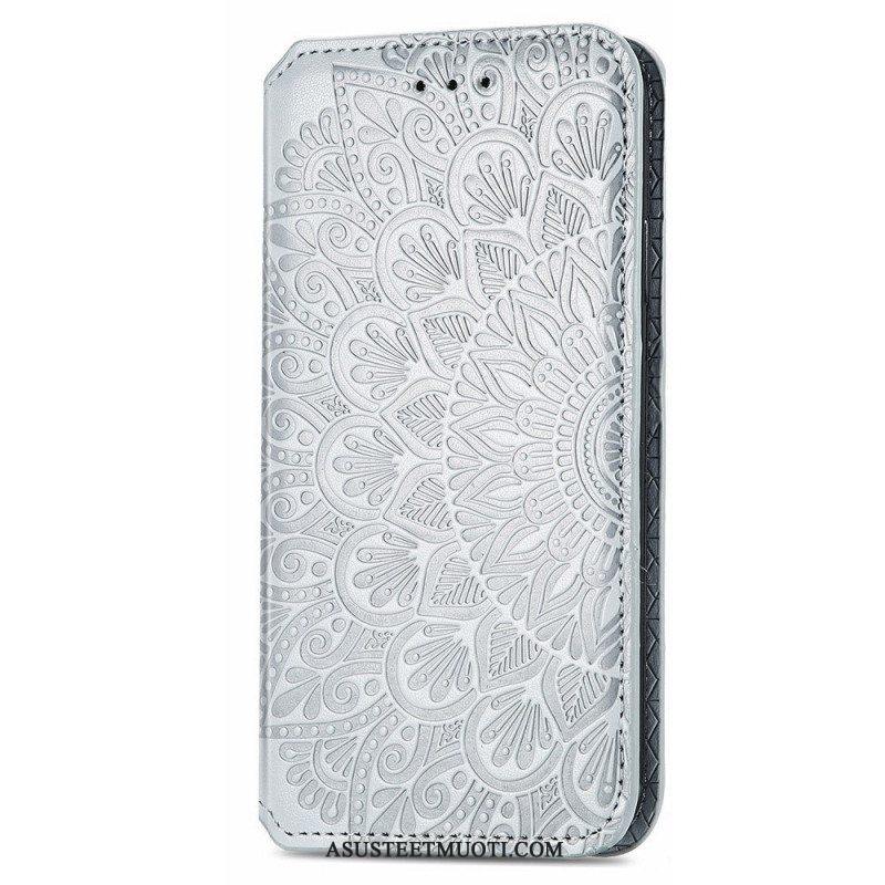 Puhelinkuoret Samsung Galaxy M53 5G Kotelot Flip Mandala