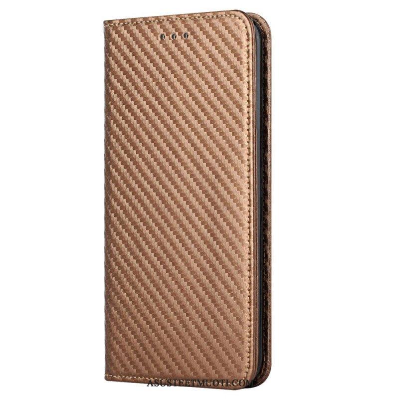 Puhelinkuoret Samsung Galaxy S23 5G Suojaketju Kuori Kotelot Flip Strappy Carbon Fiber Style