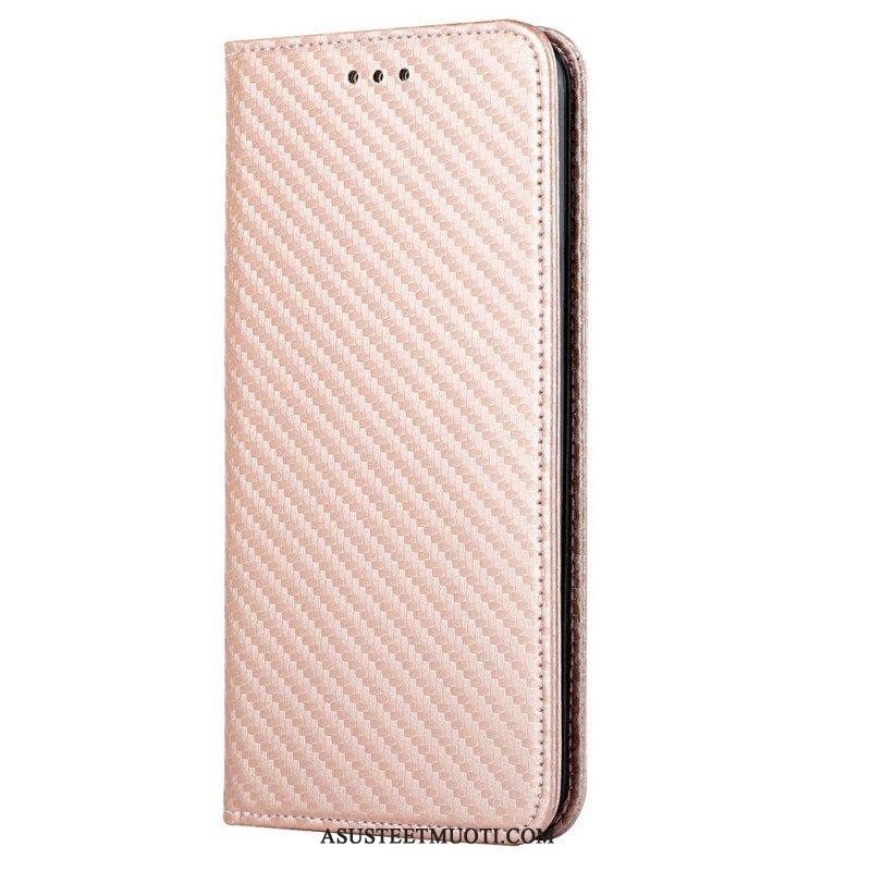 Puhelinkuoret Samsung Galaxy S23 Plus 5G Suojaketju Kuori Kotelot Flip Strappy Carbon Fiber Style