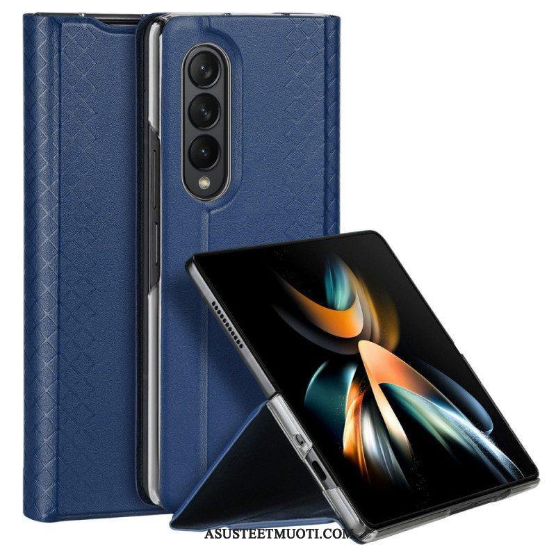 Puhelinkuoret Samsung Galaxy Z Fold 4 Kotelot Flip Dux Ducis Bril -sarja