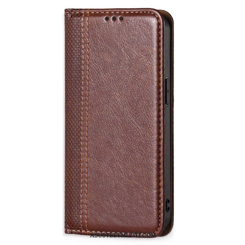 Puhelinkuoret Sony Xperia 1 IV Kotelot Flip Vintage Keinonahkaa