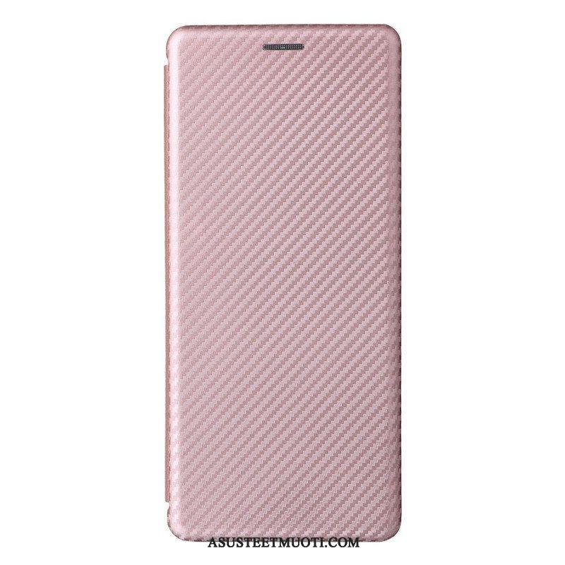 Puhelinkuoret Sony Xperia Pro-I Kotelot Flip Hiilikuitu