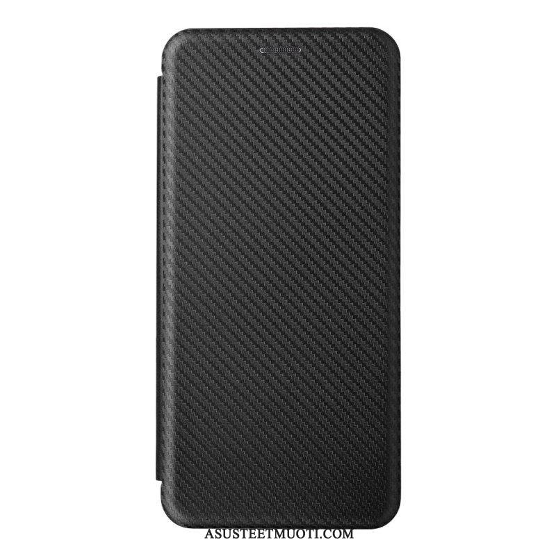 Puhelinkuoret Vivo Y22s Kotelot Flip Hiilikuitu