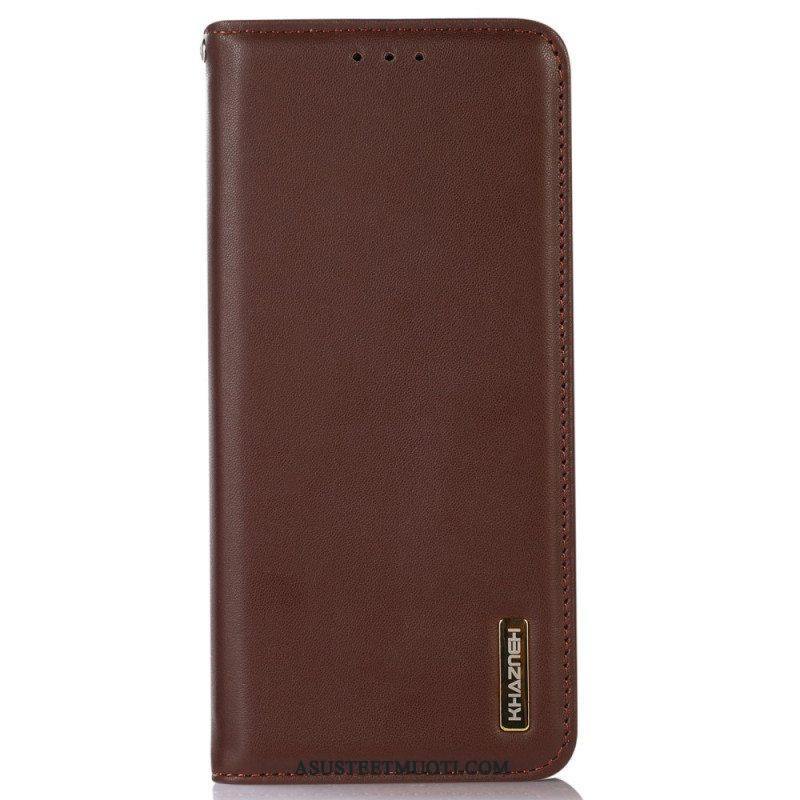 Puhelinkuoret Xiaomi 13 Lite Kotelot Flip Rfid Aito Nahka Khazneh