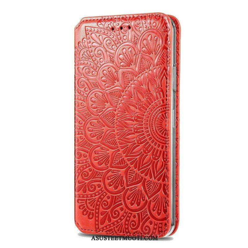 Puhelinkuoret Xiaomi Redmi Note 10 / 10S Kotelot Flip Intense Mandala