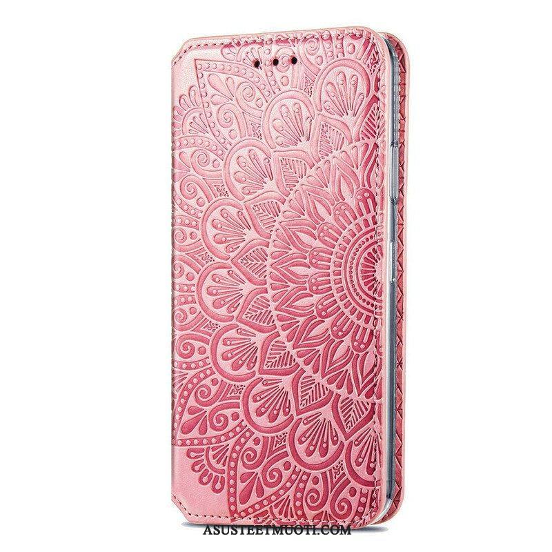 Puhelinkuoret Xiaomi Redmi Note 10 / 10S Kotelot Flip Intense Mandala