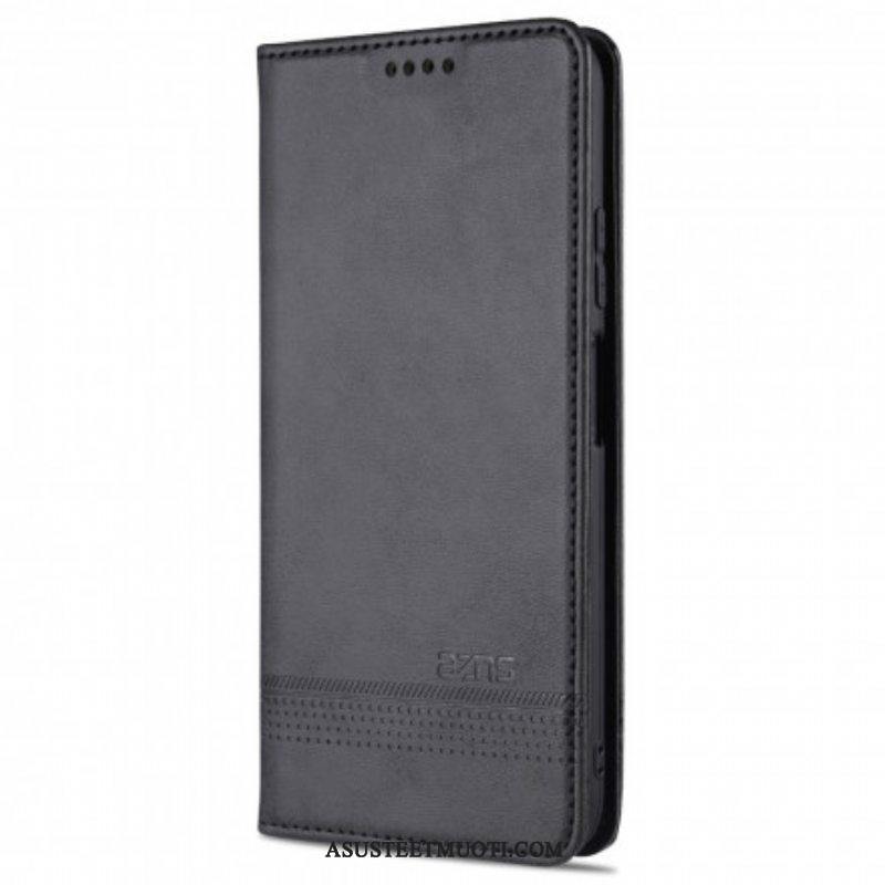 Puhelinkuoret Xiaomi Redmi Note 10 / 10S Kotelot Flip Style Leather Azns