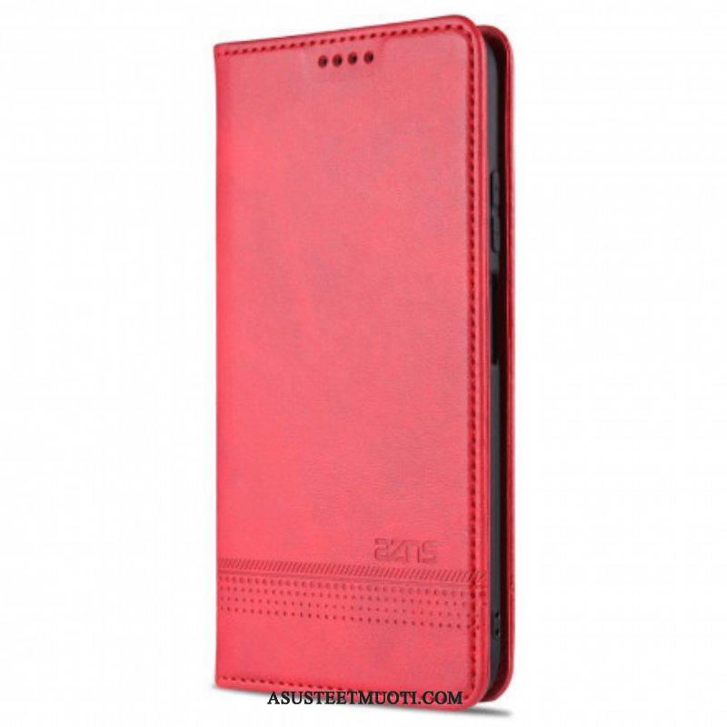 Puhelinkuoret Xiaomi Redmi Note 10 / 10S Kotelot Flip Style Leather Azns