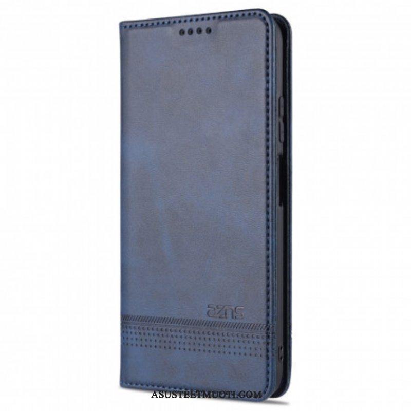 Puhelinkuoret Xiaomi Redmi Note 10 / 10S Kotelot Flip Style Leather Azns