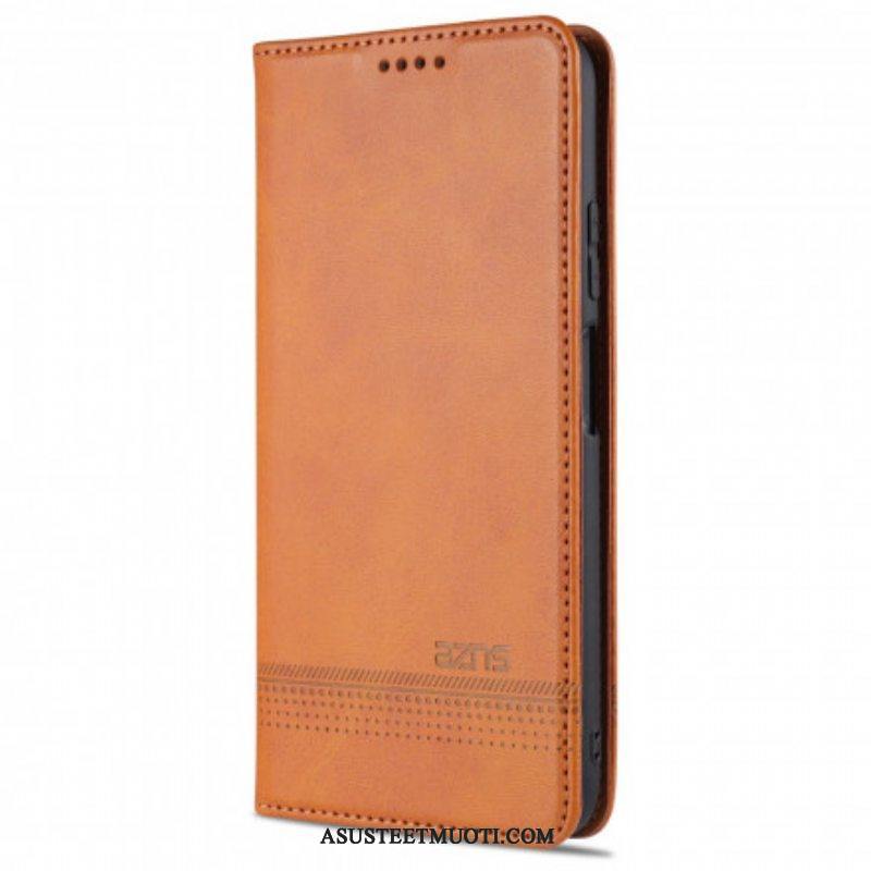 Puhelinkuoret Xiaomi Redmi Note 10 / 10S Kotelot Flip Style Leather Azns