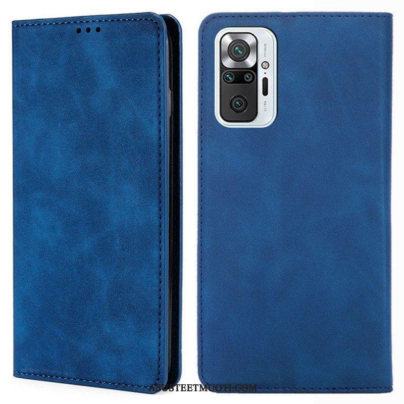 Puhelinkuoret Xiaomi Redmi Note 10 Pro Kotelot Flip Klassinen Skin-touch