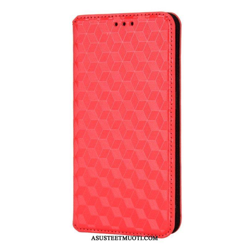 Puhelinkuoret Xiaomi Redmi Note 11 / 11S Kotelot Flip 3d Diamond Leather Effect