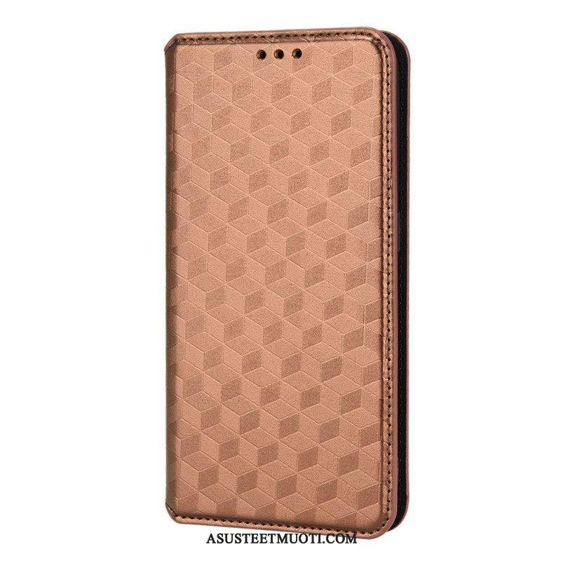 Puhelinkuoret Xiaomi Redmi Note 11 / 11S Kotelot Flip 3d Diamond Leather Effect