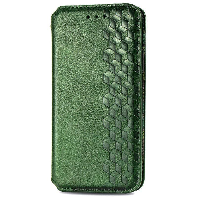 Puhelinkuoret Xiaomi Redmi Note 11 / 11S Kotelot Flip Nahkaefekti Diamond Texture