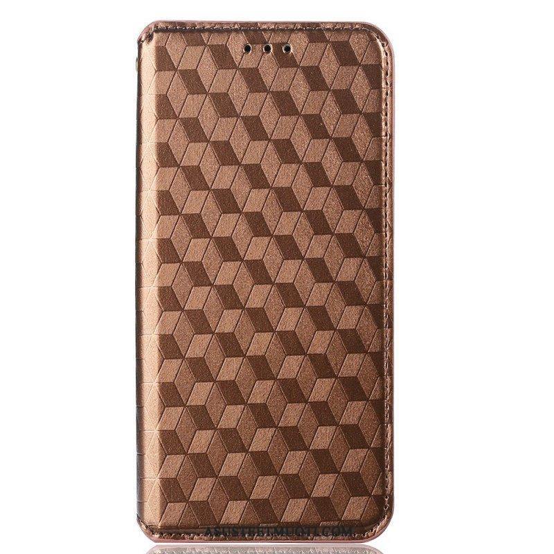 Puhelinkuoret Xiaomi Redmi Note 11 Pro Plus 5G Kotelot Flip Nahkatehoste 3d-tekstuuri