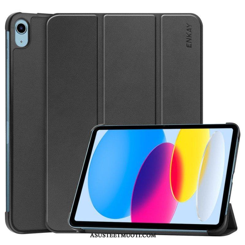 Puhelinkuoret iPad 10.9" (2022) Keinonahkaa Enkay
