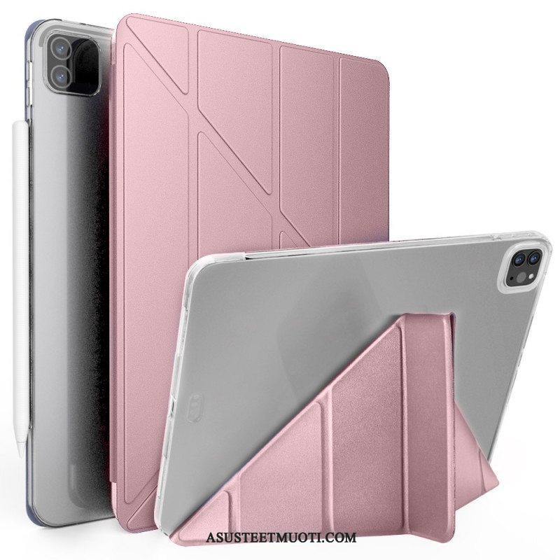 Puhelinkuoret iPad Pro 12.9" (2022) Yksinkertainen Origamisuunnittelu
