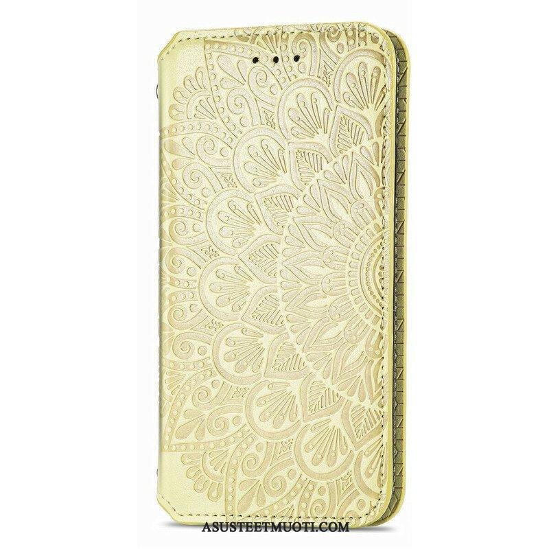 Puhelinkuoret iPhone 13 Mini Kotelot Flip Mandala