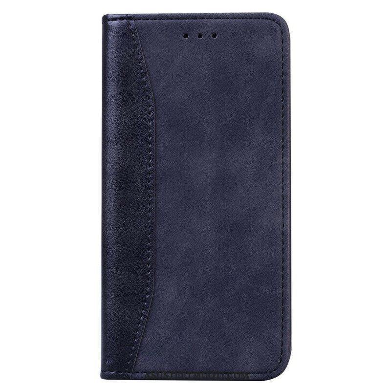 Puhelinkuoret iPhone 13 Pro Kotelot Flip Kaksisävyinen Business Leather -efekti