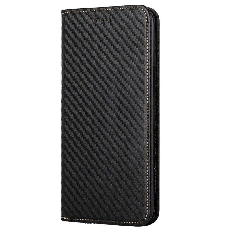 Puhelinkuoret iPhone 14 Suojaketju Kuori Kotelot Flip Strappy Carbon Fiber Style