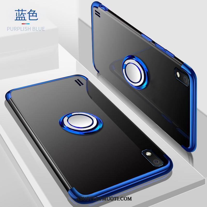 Samsung Galaxy A10 Kuoret Murtumaton Puhelimen Yksinkertainen Kuori Sininen