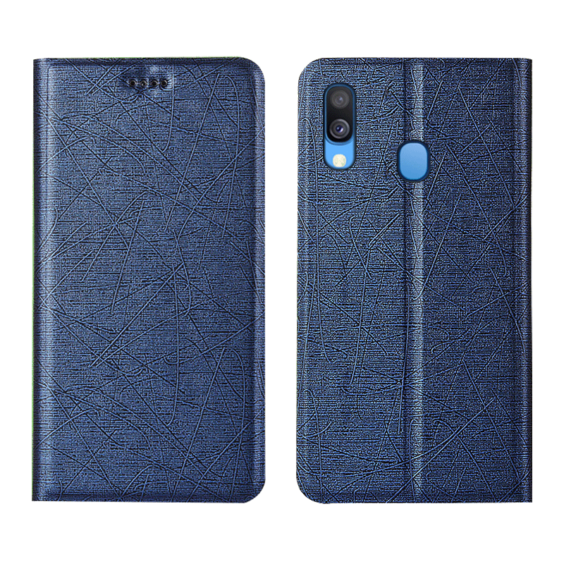 Samsung Galaxy A20e Kuoret Pinkki Puhelimen Nahkakotelo Tähti Simpukka