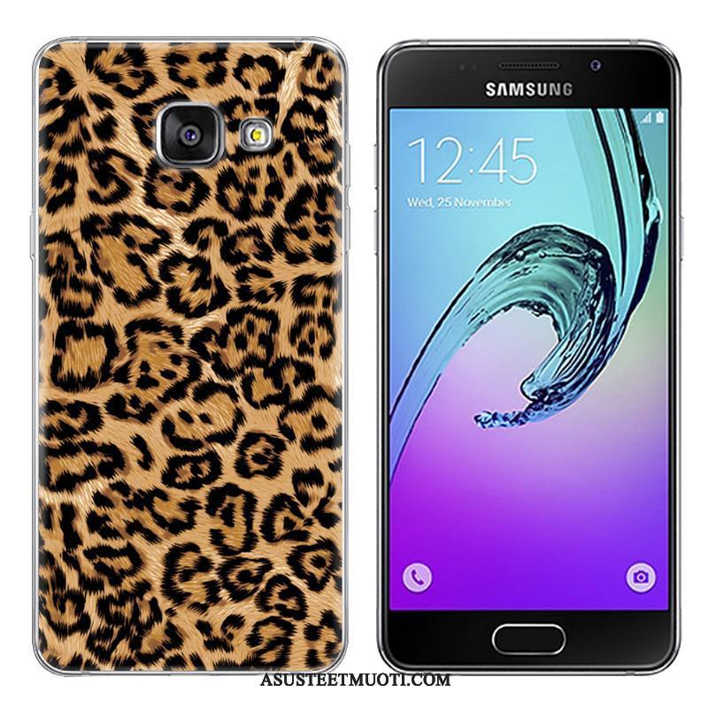 Samsung Galaxy A3 2017 Kuoret Violetti Uusi Maalaus Kotelo Tähti