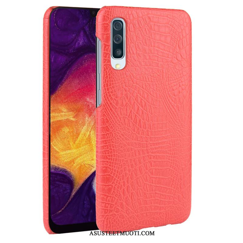 Samsung Galaxy A30s Kuoret Krokotiili Kuori Nahka Kotelo Puhelimen