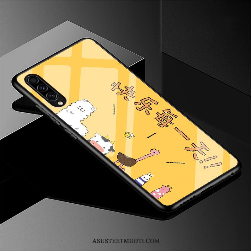 Samsung Galaxy A30s Kuoret Kuori Puhelimen All Inclusive Yksinkertainen Lasi