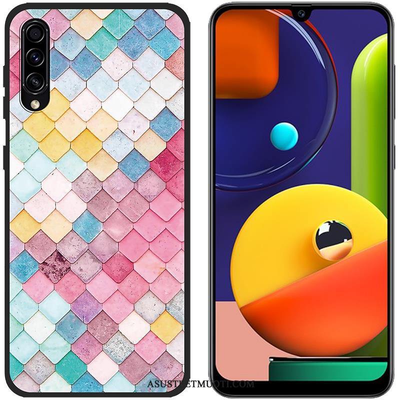 Samsung Galaxy A30s Kuoret Maalaus Murtumaton Kuori Silikoni Pehmeä Neste