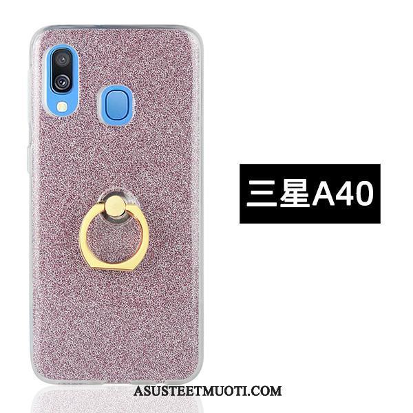 Samsung Galaxy A40 Kuori Kuoret Luova Yksinkertainen Puhelimen Pehmeä Neste Tähti