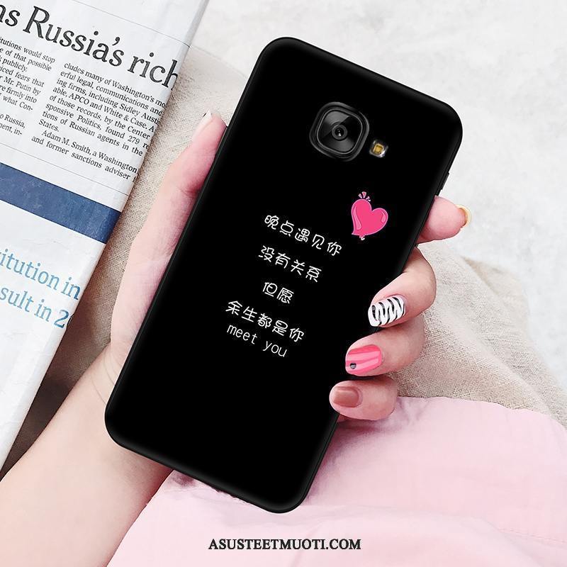 Samsung Galaxy A5 2017 Kuoret Maalaus Kotelo Tähti Punainen Puhelimen
