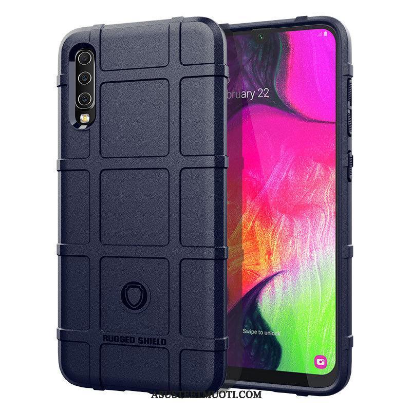 Samsung Galaxy A50 Kuoret Kotelo Murtumaton Tähti Pesty Suede Kuori