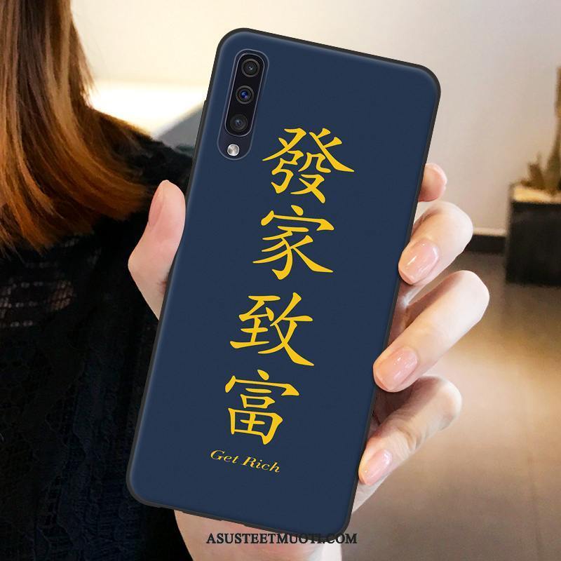 Samsung Galaxy A50 Kuoret Suojaus Tähti Keltainen Kotelo Puhelimen