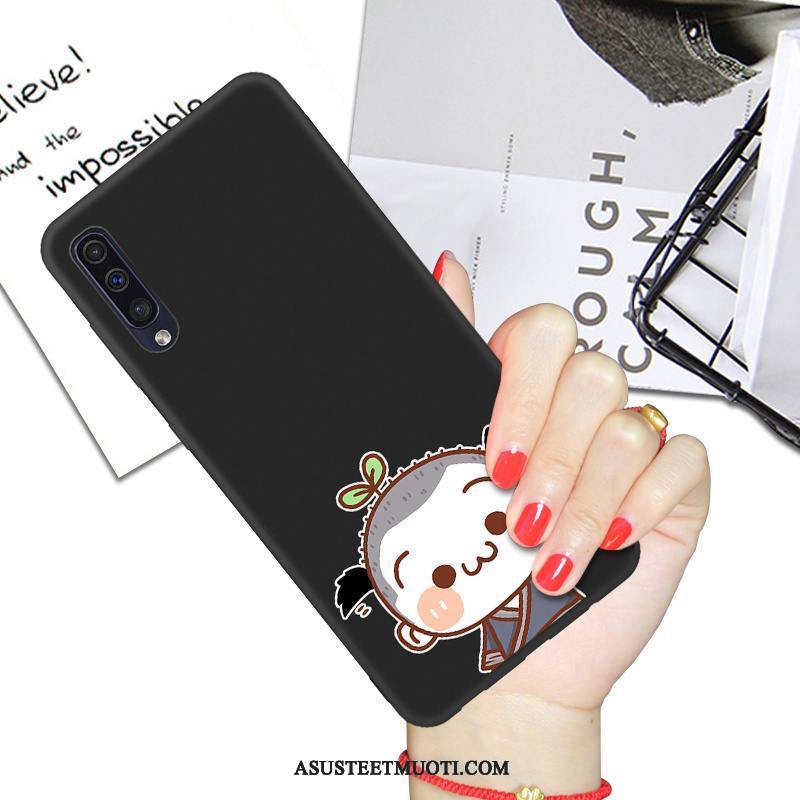 Samsung Galaxy A50 Kuori Kuoret Tähti Puhelimen Silikoni Musta Sarjakuva