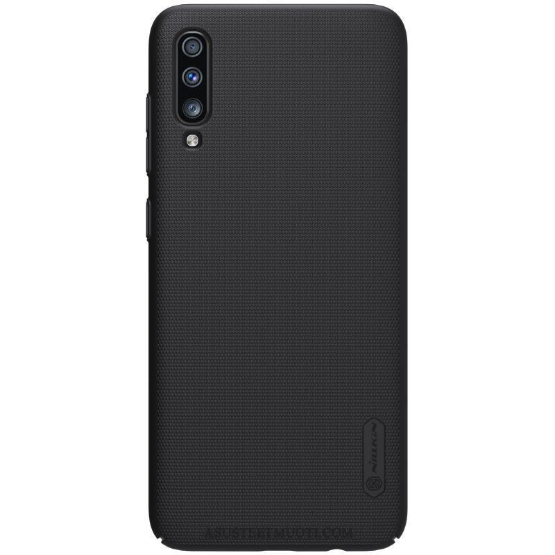 Samsung Galaxy A50 Kuori Kuoret Valkoinen All Inclusive Luova Suojaus Pesty Suede